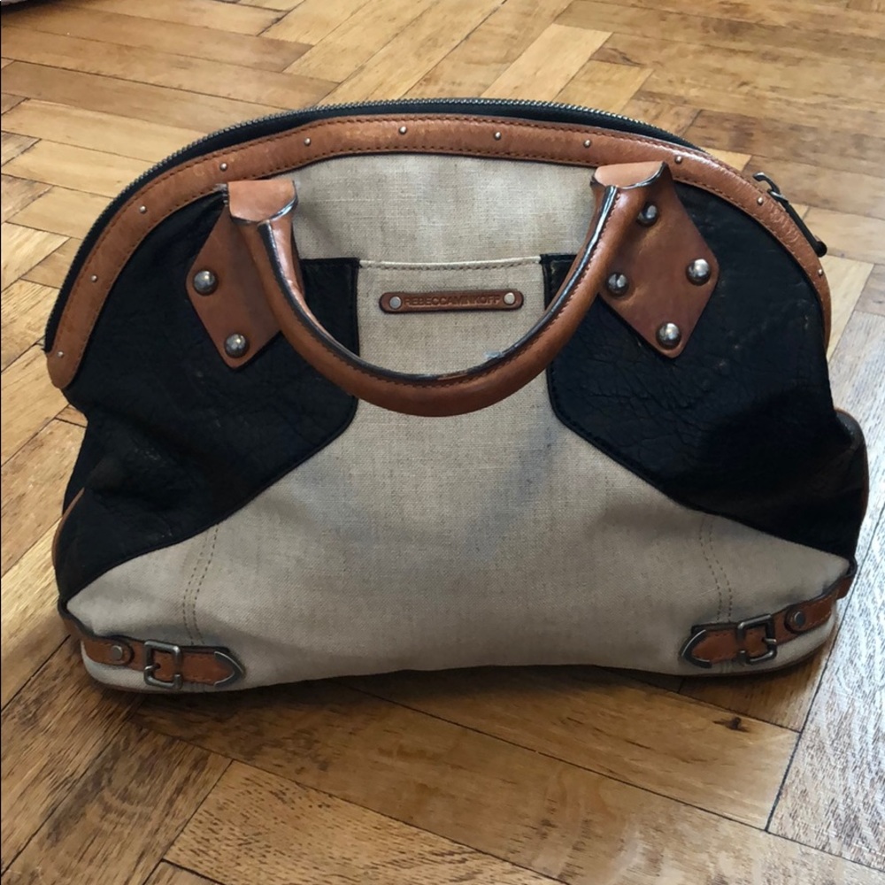 Rebecca Minkoff top-handle handbag.